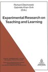 Buchcover Experimental Research on Teaching and Learning