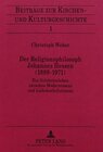 Buchcover Der Religionsphilosoph Johannes Hessen (1889-1971)