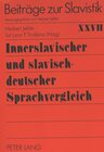 Buchcover Innerslavischer und slavisch-deutscher Sprachvergleich