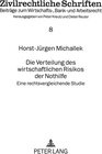 Buchcover Die Verteilung des wirtschaftlichen Risikos der Nothilfe