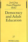 Buchcover Democracy and Adult Education