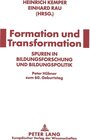 Buchcover Formation und Transformation