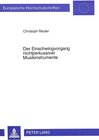 Buchcover Der Einschwingvorgang nichtperkussiver Musikinstrumente