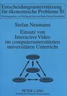 Buchcover Einsatz von Interactive Video im computerunterstützten universitären Unterricht