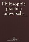 Buchcover Philosophia practica universalis
