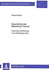 Buchcover Geschichte der Marketing-Theorie
