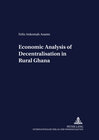 Buchcover Economic Analysis of Decentralisation in Rural Ghana