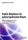 Buchcover Public Relations im osteuropäischen Raum