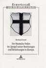Buchcover Der Deutsche Orden im Spiegel seiner Besitzungen und Beziehungen in Europa