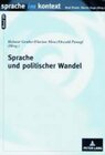 Buchcover Sprache und politischer Wandel