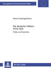 Buchcover Die deutsche Inflation 1919-1923
