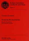 Buchcover Deutsche Hochschulräte