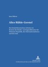 Buchcover Alice Rühle-Gerstel