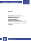 Buchcover Erwerberschutz in Europa – Neue Perspektiven