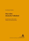 Buchcover Das «echte deutsche» Volkslied