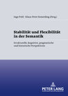 Buchcover Stabilität und Flexibilität in der Semantik