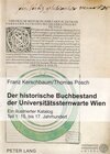 Buchcover Der historische Buchbestand der Universitätssternwarte Wien