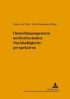 Buchcover Umweltmanagement an Hochschulen: Nachhaltigkeitsperspektiven
