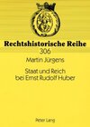 Buchcover Staat und Reich bei Ernst Rudolf Huber