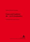 Buchcover Form und Funktion der -«(er)l»-Deminutive