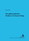 Buchcover Das philosophische Denken von Tasan Chŏng