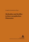 Buchcover Methodios und Kyrillos in ihrer europäischen Dimension