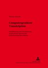 Buchcover Computergestützte Transkription