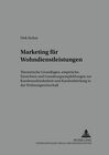 Buchcover Marketing für Wohndienstleistungen