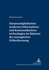 Buchcover Einsatzmöglichkeiten moderner Informations- und Kommunikationstechnologien im Rahmen der strategischen Früherkennung