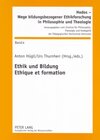 Buchcover Ethik und Bildung- Ethique et formation