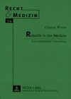 Buchcover Robotik in der Medizin