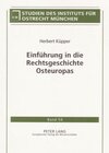 Buchcover Einführung in die Rechtsgeschichte Osteuropas