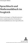 Buchcover Sprachbuch und Mathematikbuch im Vergleich