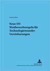 Buchcover Neue EU-Wettbewerbsregeln für Technologietransfer-Vereinbarungen