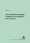 Buchcover Measuring Interlanguage Pragmatic Knowledge of EFL Learners