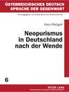 Buchcover Neopurismus in Deutschland nach der Wende