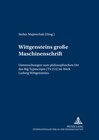 Buchcover Wittgensteins ‘große Maschinenschrift’