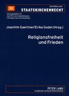 Buchcover Religionsfreiheit und Frieden