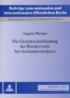 Buchcover Die Grundrechtsbindung der Bundeswehr bei Auslandseinsätzen