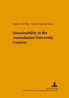 Buchcover Sustainability in the Australasian University Context