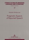 Buchcover Pragmatic Aspects of Reported Speech