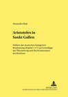 Buchcover Aristoteles in Sankt Gallen