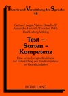 Buchcover Text – Sorten – Kompetenz