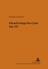Buchcover Edvard Griegs «Peer Gynt» (op. 23)