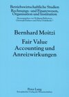 Buchcover Fair Value Accounting und Anreizwirkungen