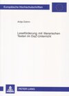 Buchcover Leseförderung mit literarischen Texten im DaZ-Unterricht