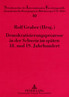 Buchcover Demokratisierungsprozesse in der Schweiz im späten 18. und 19. Jahrhundert