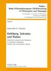 Buchcover Kohlberg, Sokrates und Platon