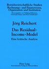 Buchcover Das Residual-Income-Model