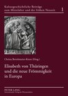 Buchcover Elisabeth von Thüringen und die neue Frömmigkeit in Europa